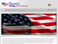 Tablet Screenshot of americavisa4myanmar.com